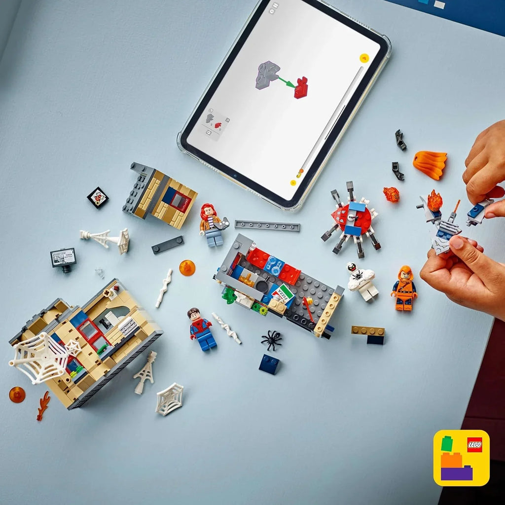 LEGO Marvel 76317 Spider-Man Apartment Showdown – Explosive Super Hero Battle Set for Ages 8+ - Naivri