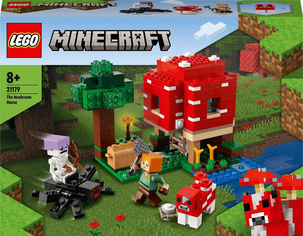 Lego Minecraft 21179 The Mushroom House - Naivri