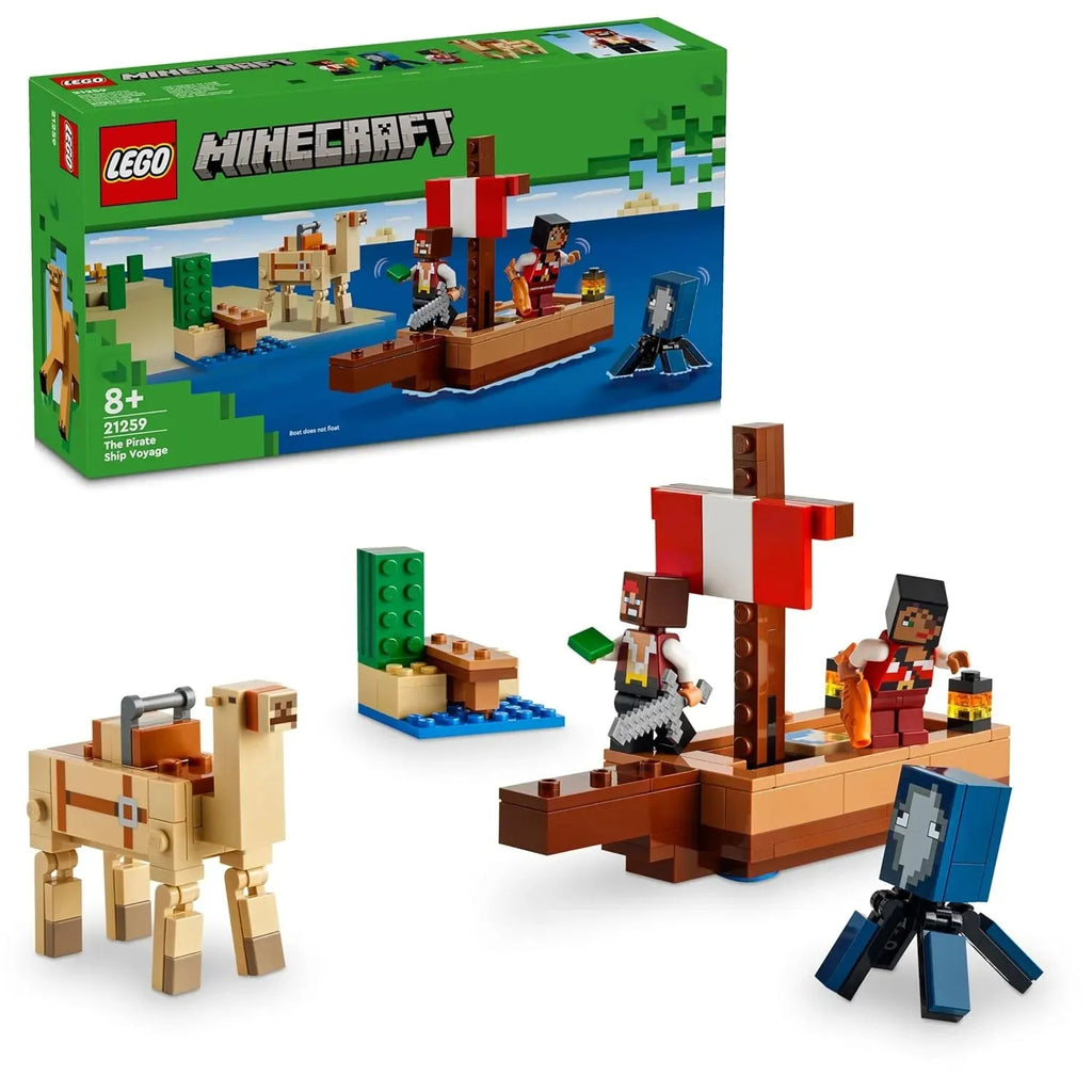 Lego Minecraft 21259 The Pirate Ship Voyage - Naivri