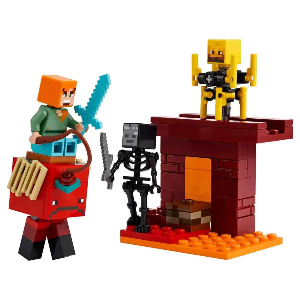 Lego Minecraft 21266 The Nether Lava Battle - Naivri