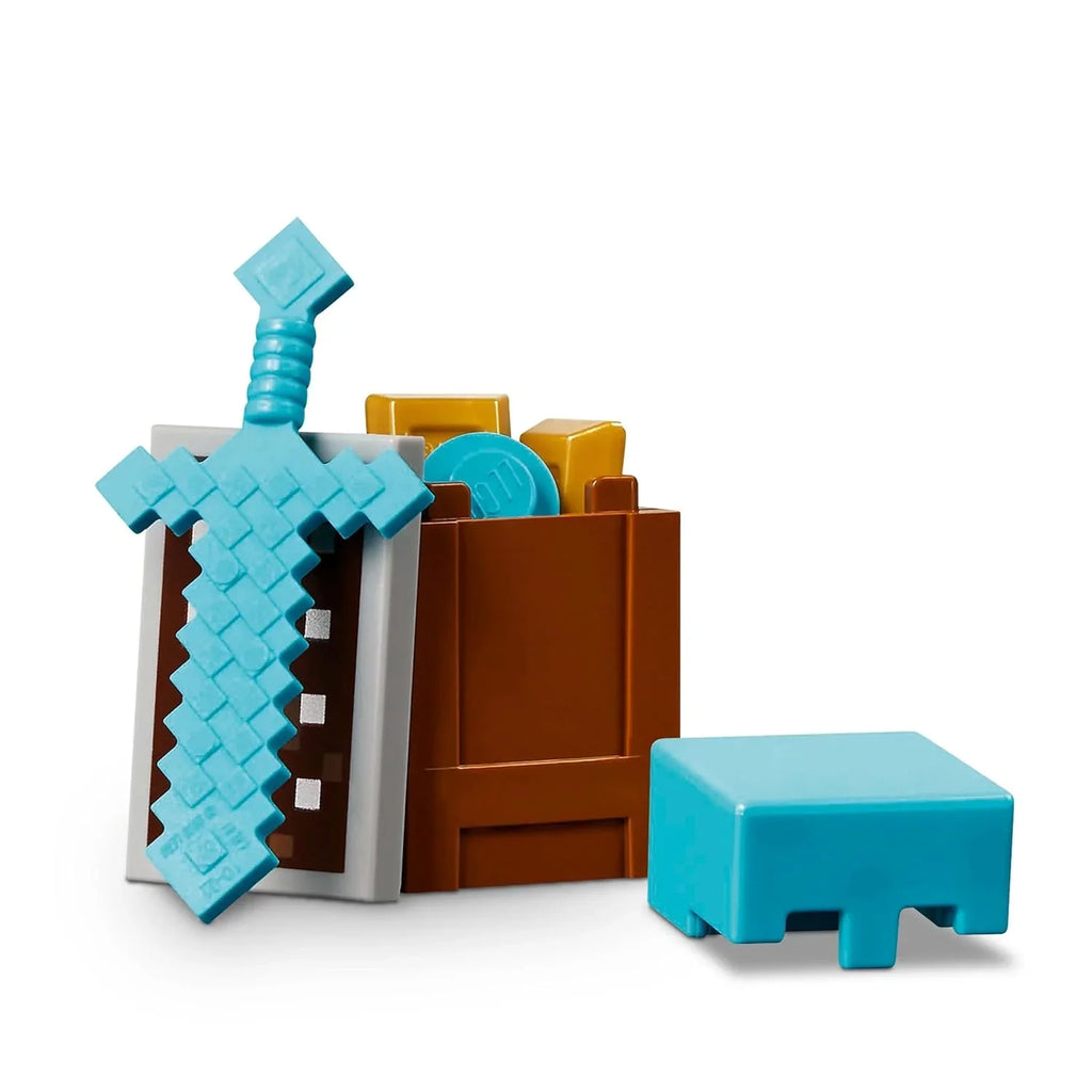 LEGO Minecraft 21267 Illager Desert Patrol – Action Adventure Building Set for Kids 7+ - Naivri