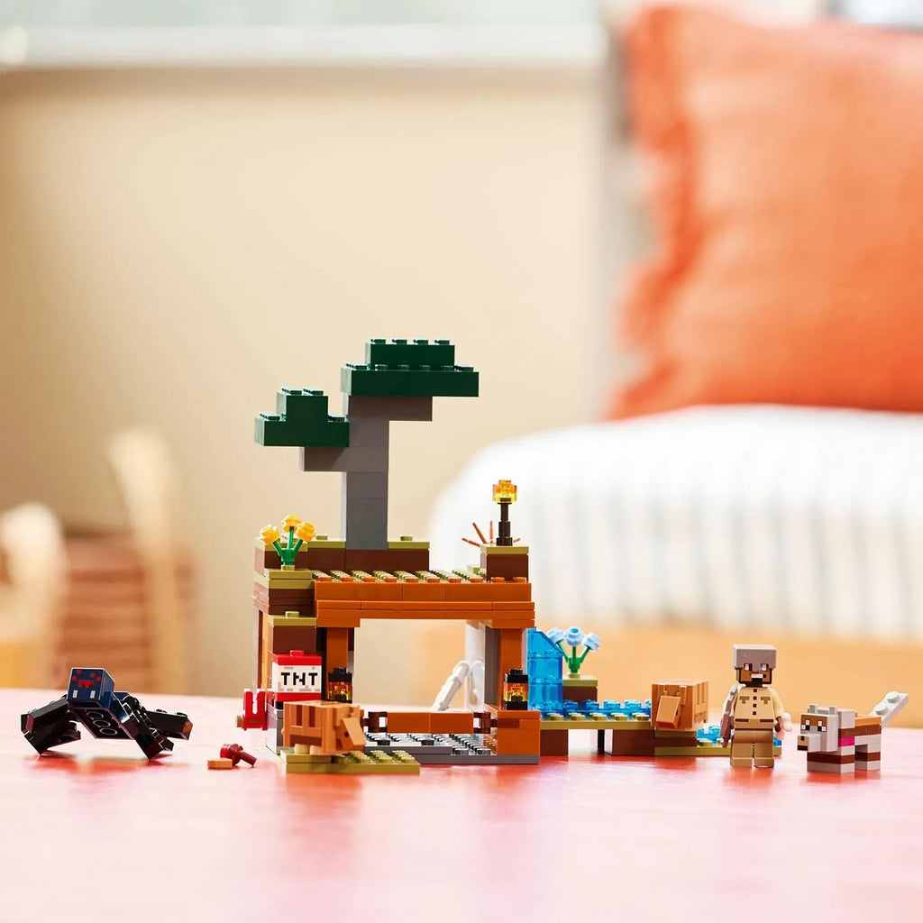 LEGO Minecraft 21269 – The Armadillo Mine Expedition | Savanna Biome Building Set for Kids Aged 8+, with TNT Mine, Armadillos, Wolf Armor & Iconic Minecraft Characters | Build-and-Play Adventure Toy - Naivri