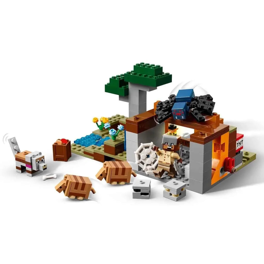 LEGO Minecraft 21269 – The Armadillo Mine Expedition | Savanna Biome Building Set for Kids Aged 8+, with TNT Mine, Armadillos, Wolf Armor & Iconic Minecraft Characters | Build-and-Play Adventure Toy - Naivri