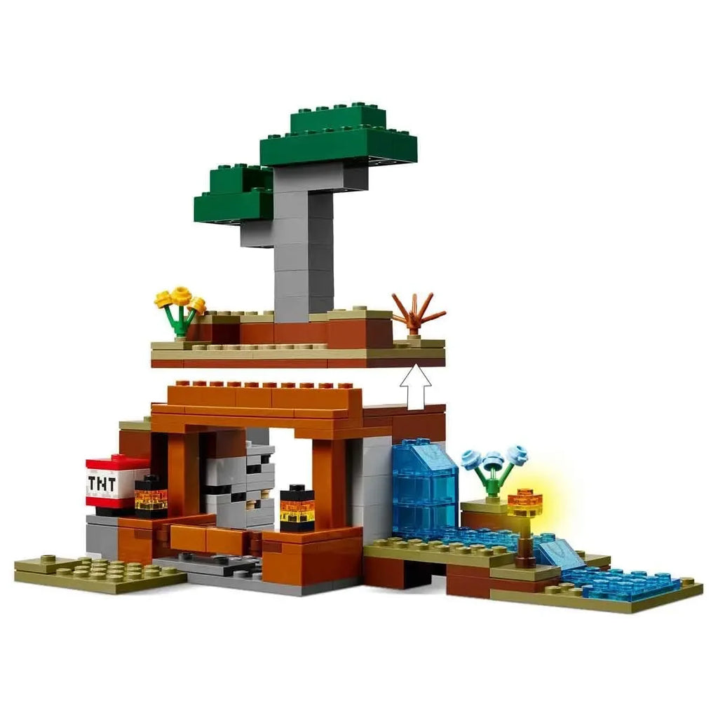 LEGO Minecraft 21269 – The Armadillo Mine Expedition | Savanna Biome Building Set for Kids Aged 8+, with TNT Mine, Armadillos, Wolf Armor & Iconic Minecraft Characters | Build-and-Play Adventure Toy - Naivri