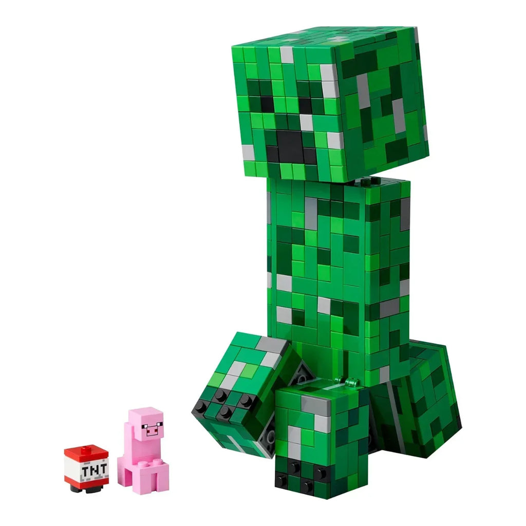 Lego Minecraft The Creeper Gamer Decor and Action Figure Building Toy 21276 – Creative Building Set for Kids Aged 10+ - Naivri