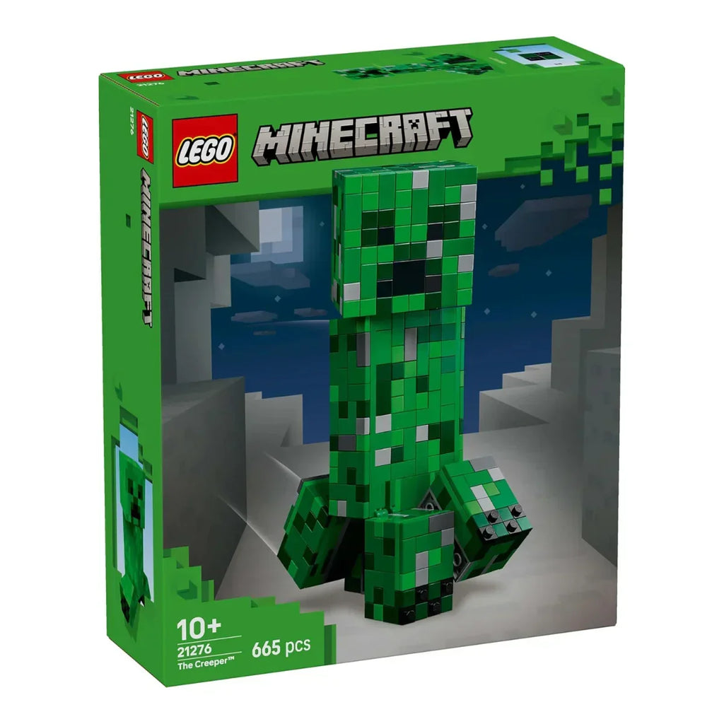 Lego Minecraft The Creeper Gamer Decor and Action Figure Building Toy 21276 – Creative Building Set for Kids Aged 10+ - Naivri