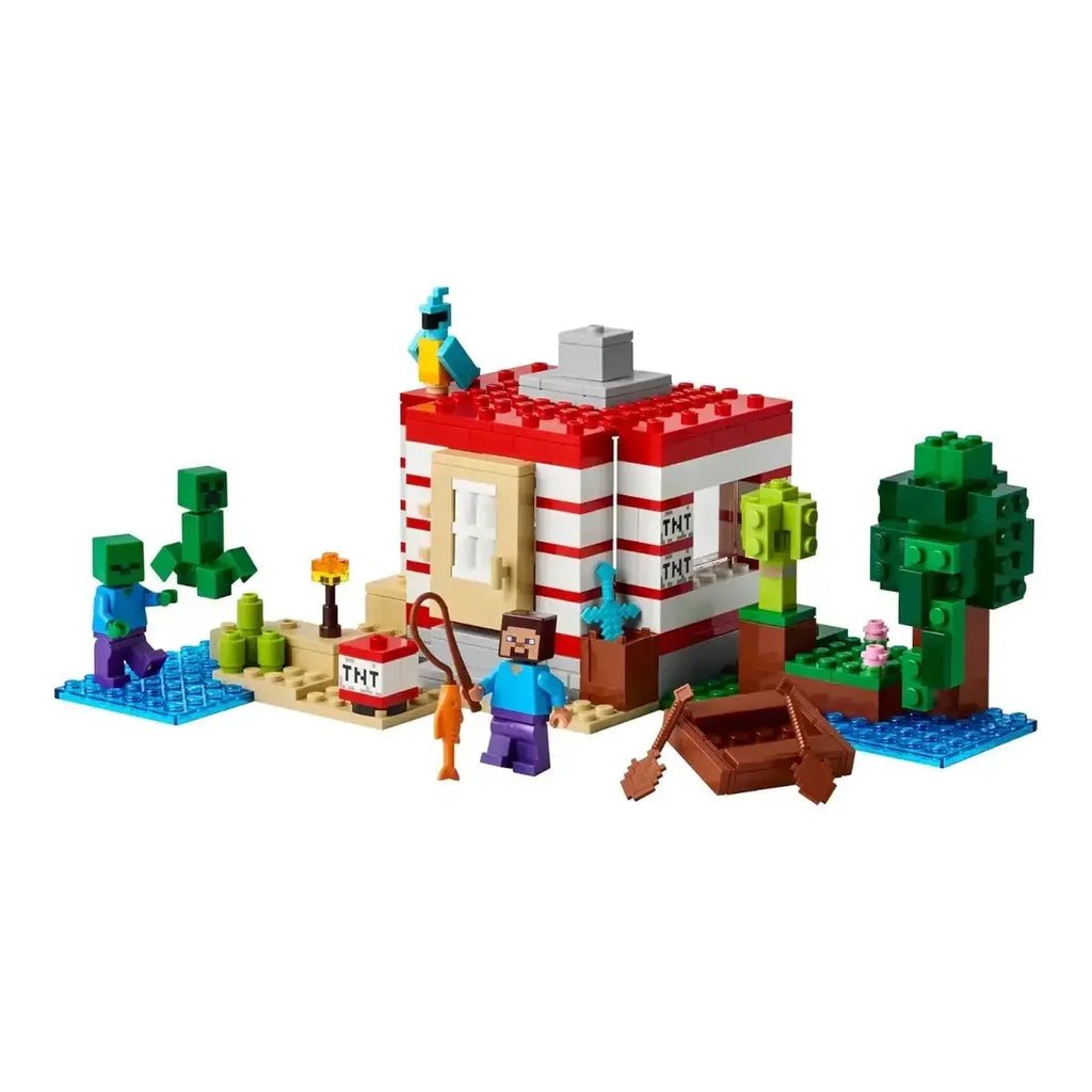 Lego Minecraft The TNT Jungle House 21275 Building Set – Video Game Toy Gift for Kids 8+ - Naivri