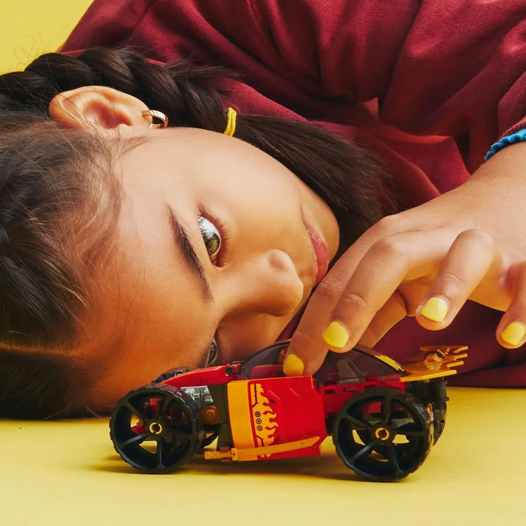LEGO NINJAGO 71780 Kai’s Racing Car EVO Set – Buildable Ninja Action Toy for Kids 6+ - Naivri
