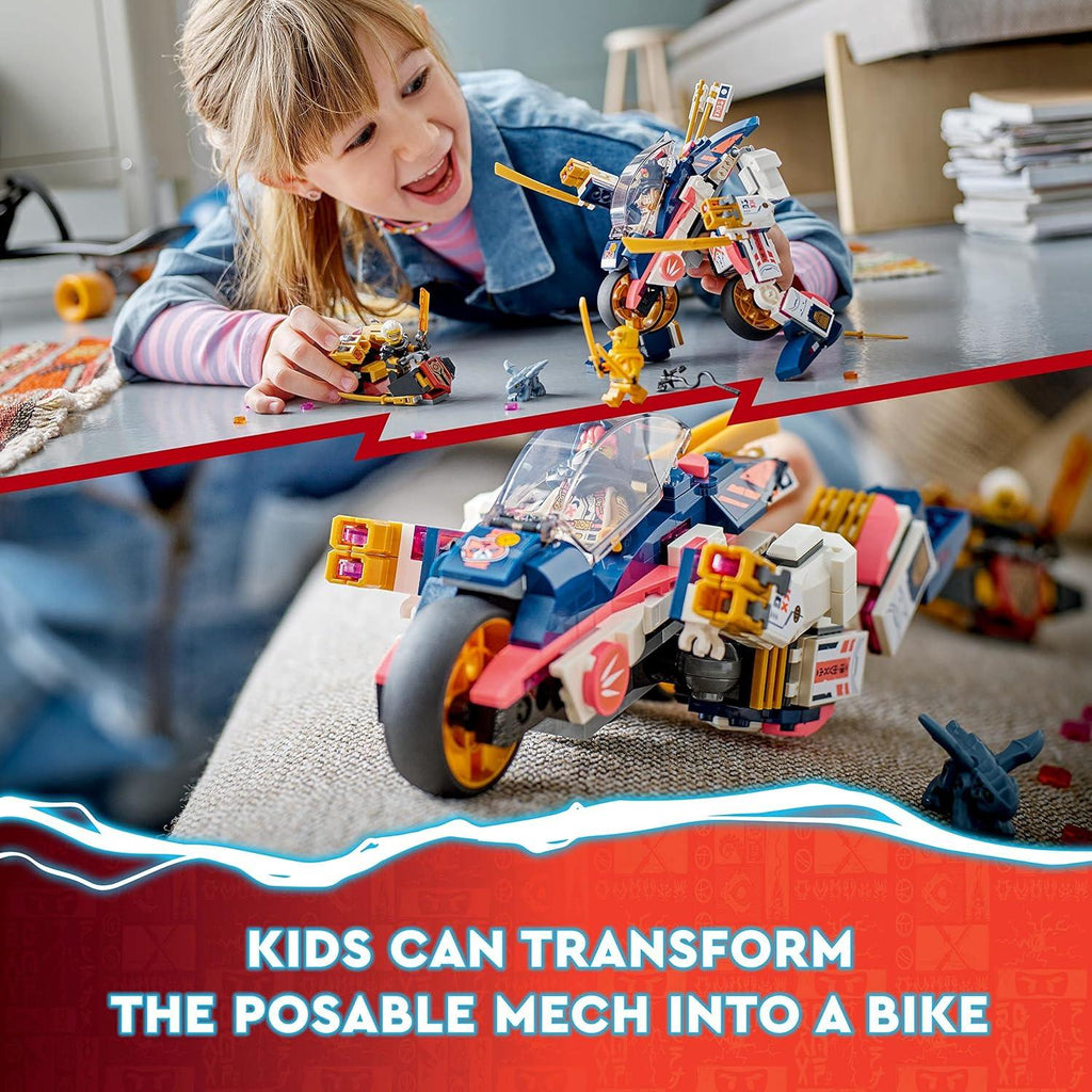 Lego Ninjago 71792 Sora's Transforming Mech Bike Racer - Naivri