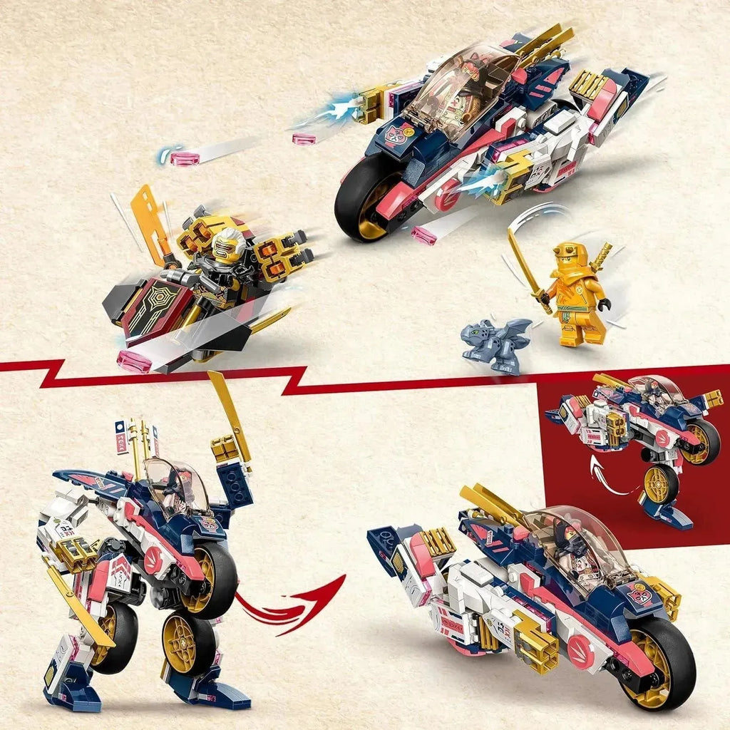 Lego Ninjago 71792 Sora's Transforming Mech Bike Racer - Naivri