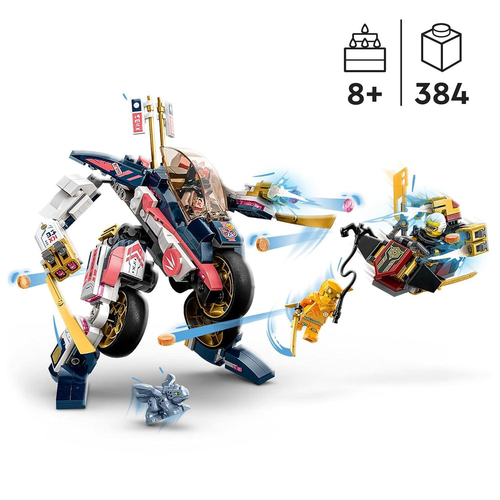 Lego Ninjago 71792 Sora's Transforming Mech Bike Racer - Naivri