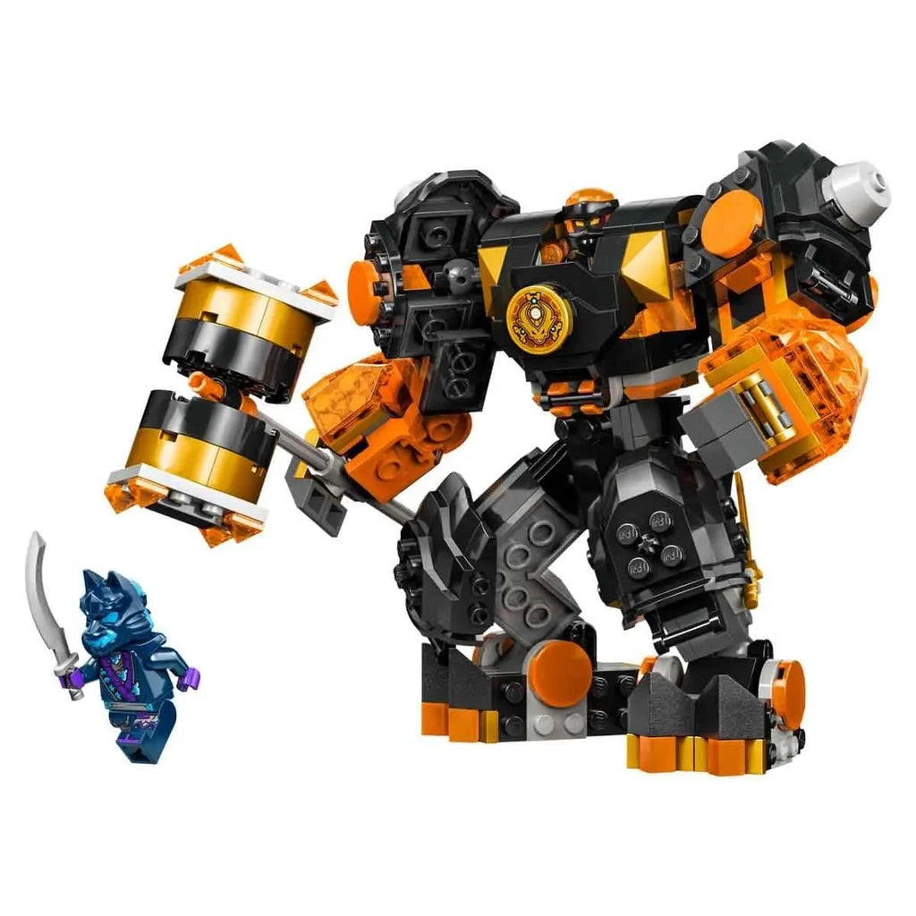 LEGO NINJAGO 71806 Cole’s Elemental Earth Mech – Action Figure Toy for Kids - Naivri