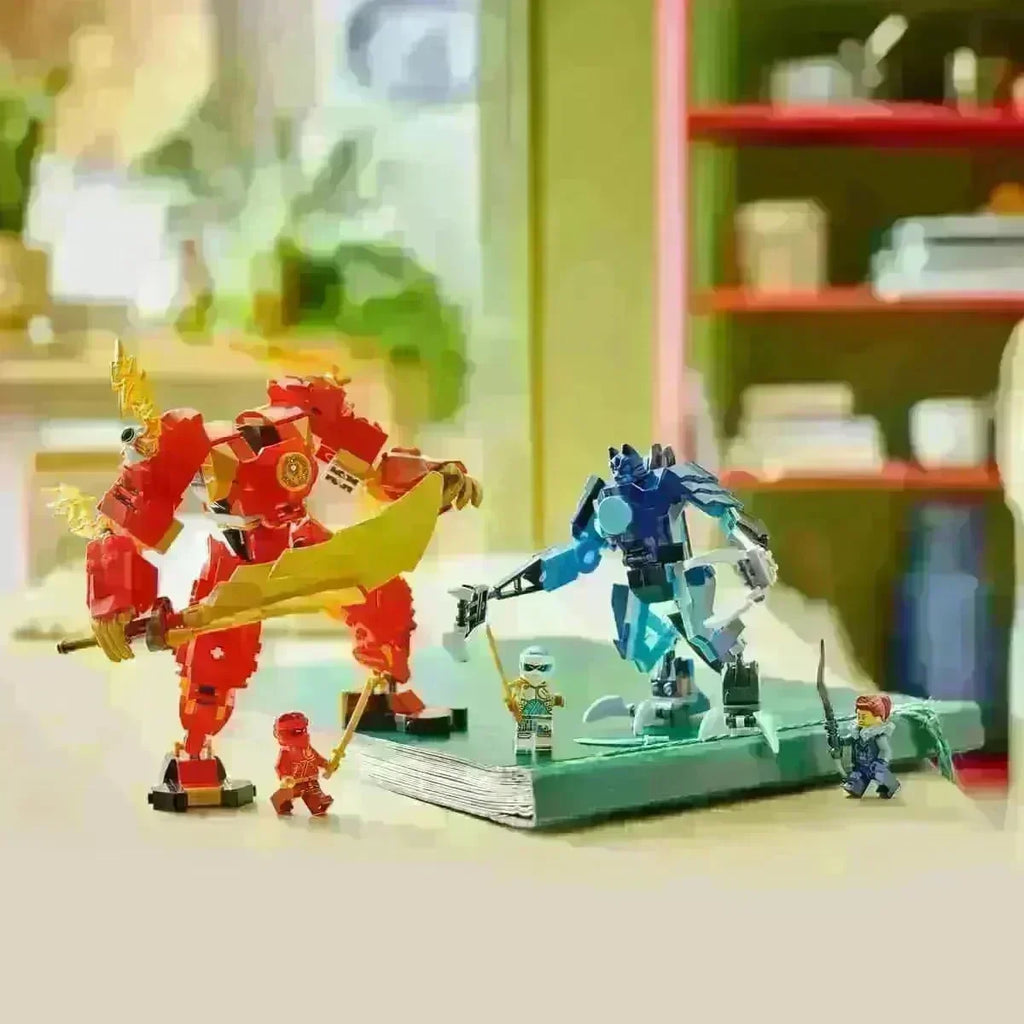 Lego Ninjago 71808 Kai's Elemental Fire Mech - Naivri