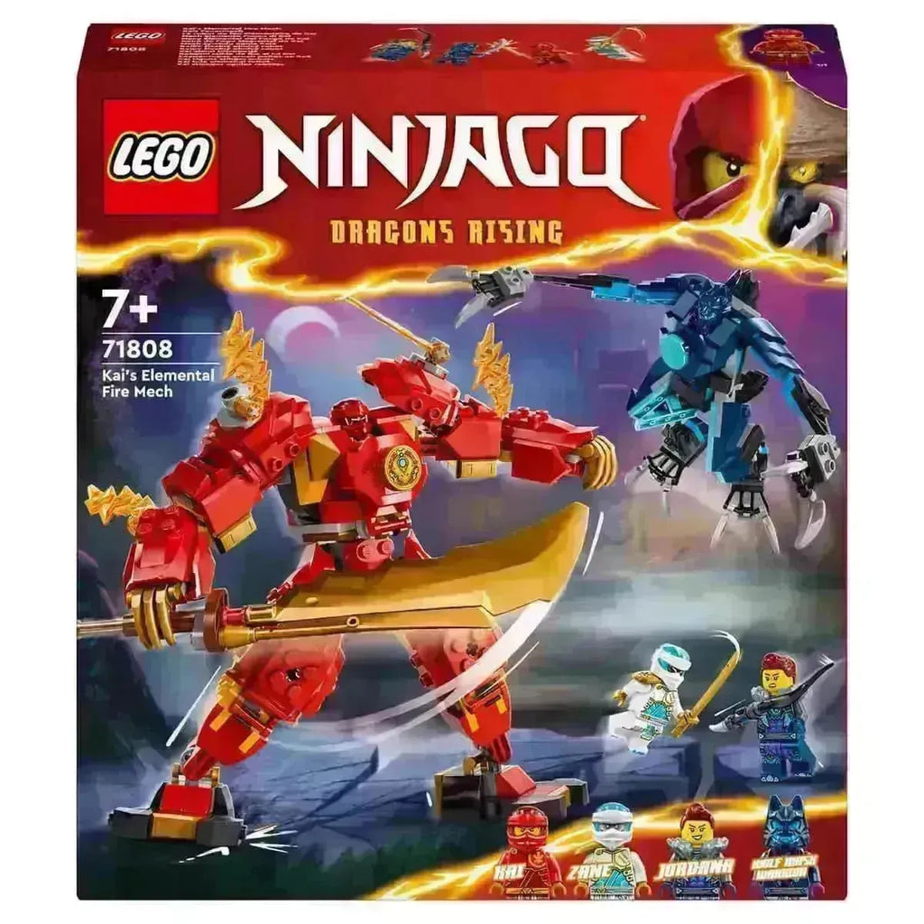 Lego Ninjago 71808 Kai's Elemental Fire Mech - Naivri