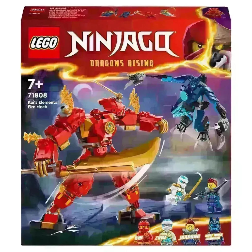 Lego Ninjago 71808 Kai's Elemental Fire Mech - Naivri