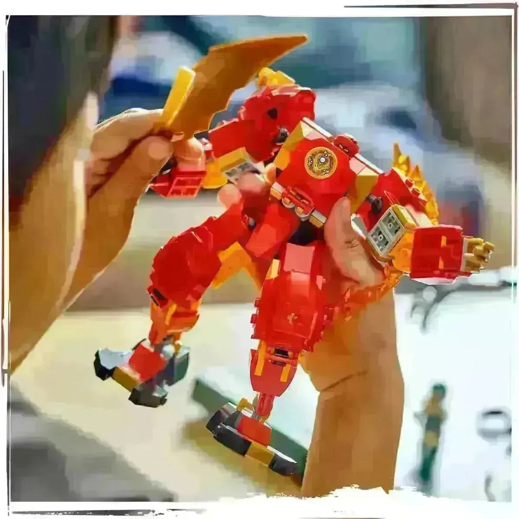 Lego Ninjago 71808 Kai's Elemental Fire Mech - Naivri