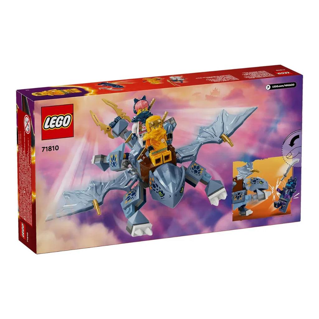 LEGO Ninjago 71810 Young Dragon Riyu Adventure Set – Posable Buildable Dragon Toy for Ages 6+ - Naivri
