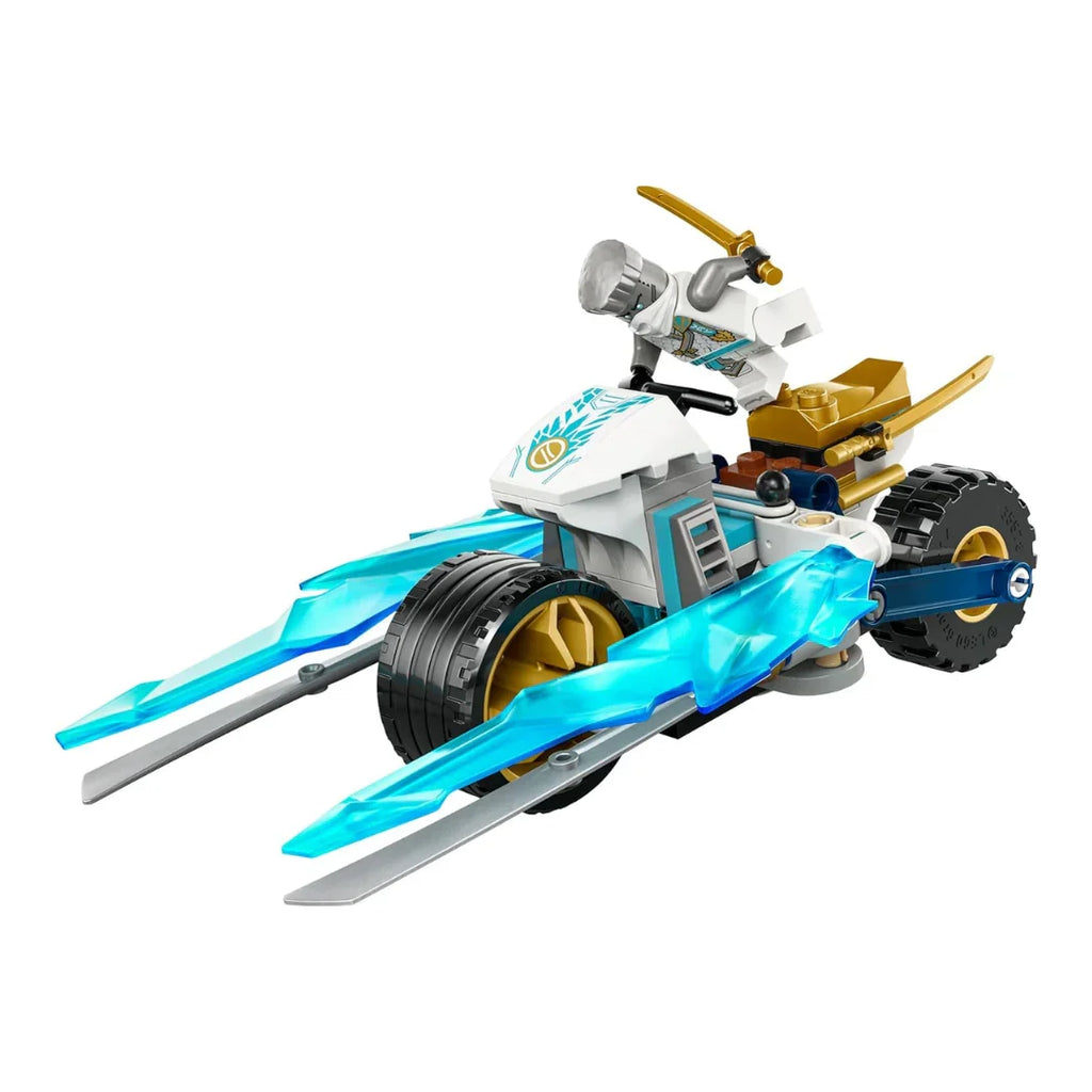 LEGO NINJAGO 71816 Zane’s Ice Blade Motorcycle – Action Building Toy for Ages 7+ - Naivri