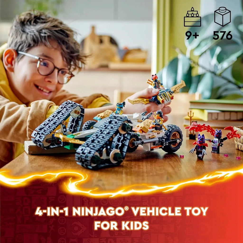 Lego Ninjago 71820 Ninja Team Combo Vehicle - Naivri