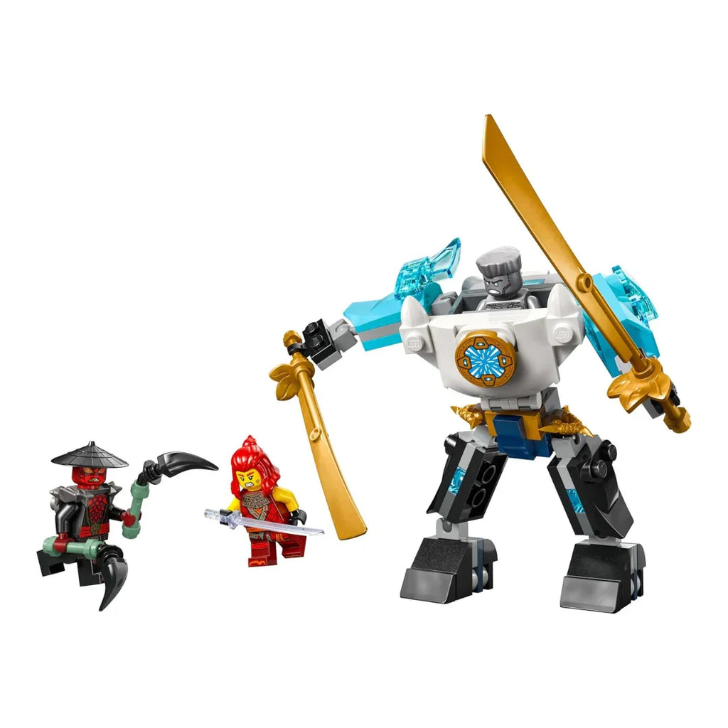 LEGO Ninjago 71827 Zane’s Battle Suit Mech Set – Rotating Action Mech & Ninja Figures for Ages 6+ - Naivri