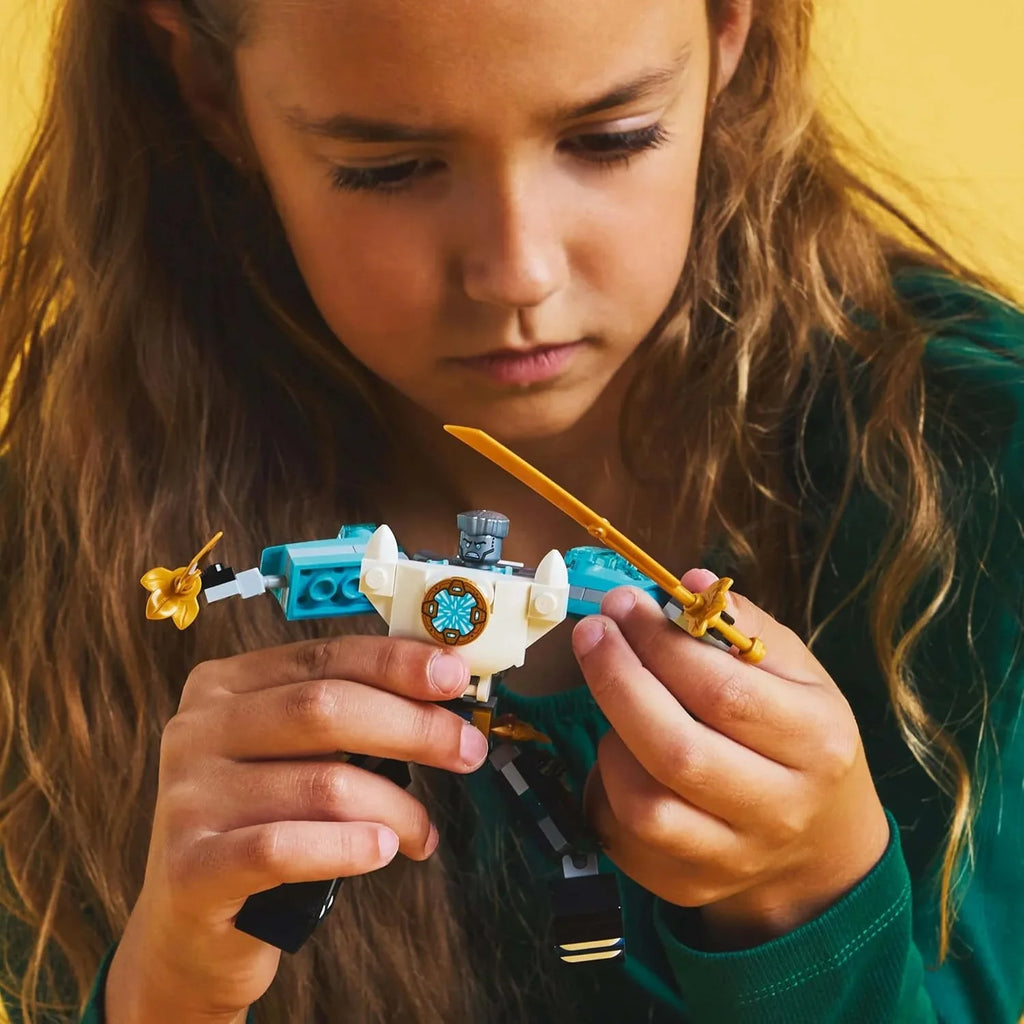 LEGO Ninjago 71827 Zane’s Battle Suit Mech Set – Rotating Action Mech & Ninja Figures for Ages 6+ - Naivri