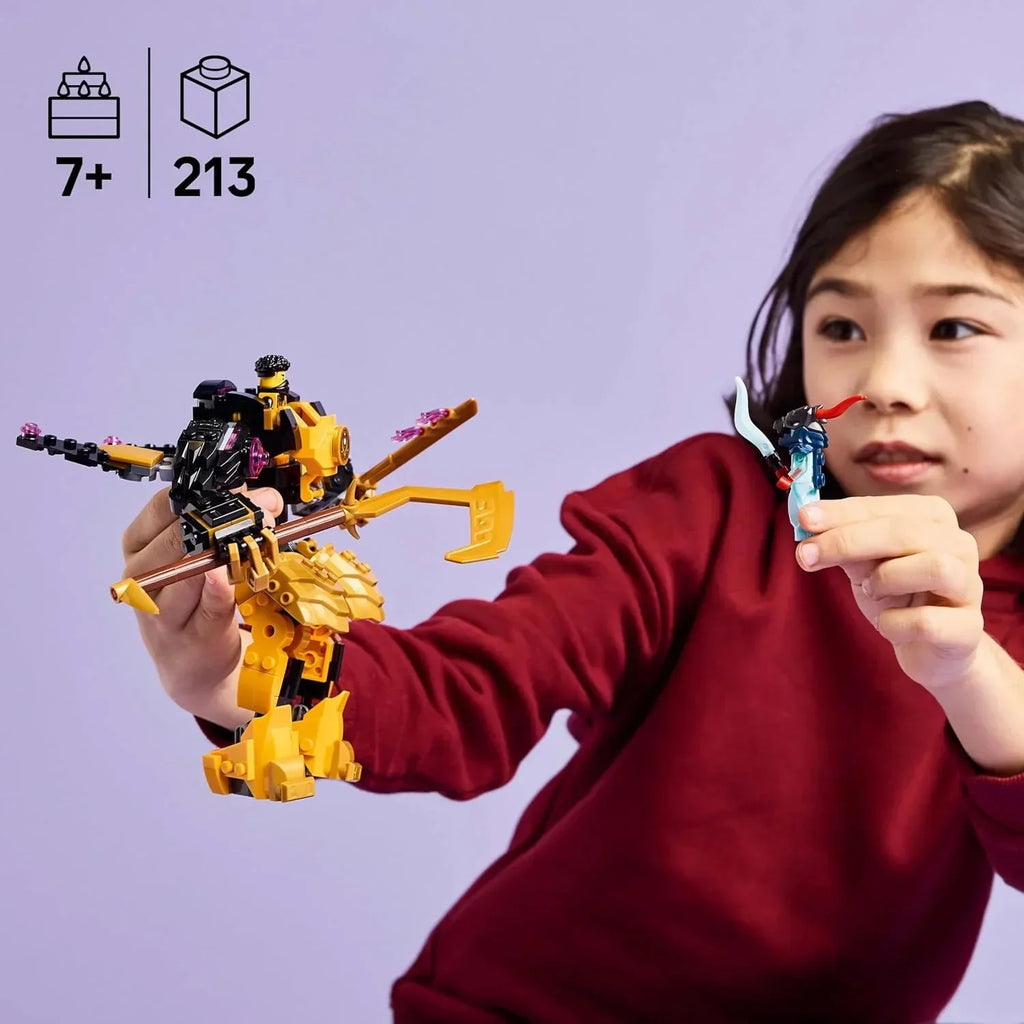 Lego Ninjago Arin’s Spinjitzu Battle Mech Toy Set – Building Blocks for Ninja Adventures - Naivri