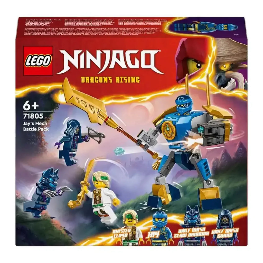 Lego Ninjago Jay’s Mech Battle Pack – Ninja Adventure Toy for Kids 6+ - Naivri