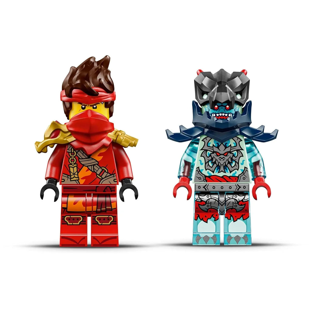 Lego Ninjago Kai’s Motorcycle Speed Race Playset – 2 Ninja Bike Toys for Kids 6+ - Naivri