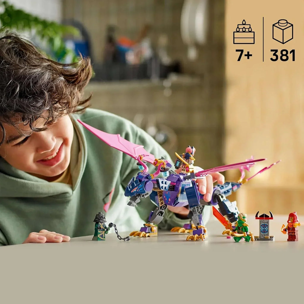 Lego Ninjago Rontu the Master Dragon 71842 | Action Building Toy for Kids - Naivri