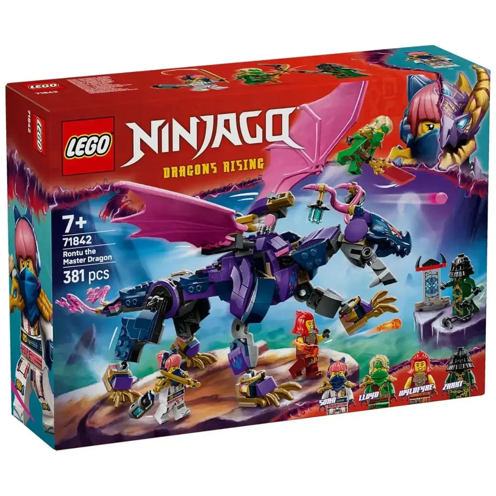 Lego Ninjago Rontu the Master Dragon 71842 | Action Building Toy for Kids - Naivri
