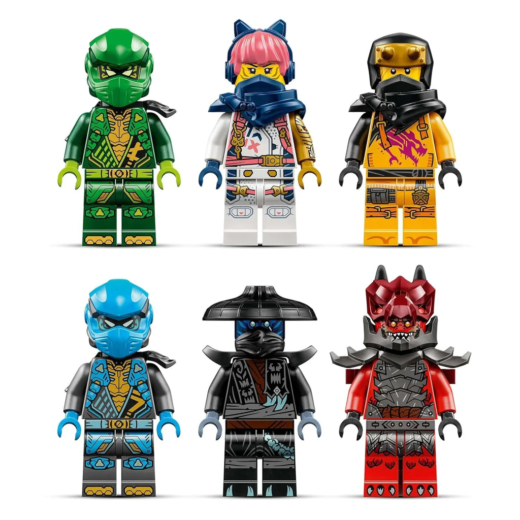 Lego Ninjago Thunderfang Dragon of Chaos – Ninja Toy Set for Kids 8+ - Naivri