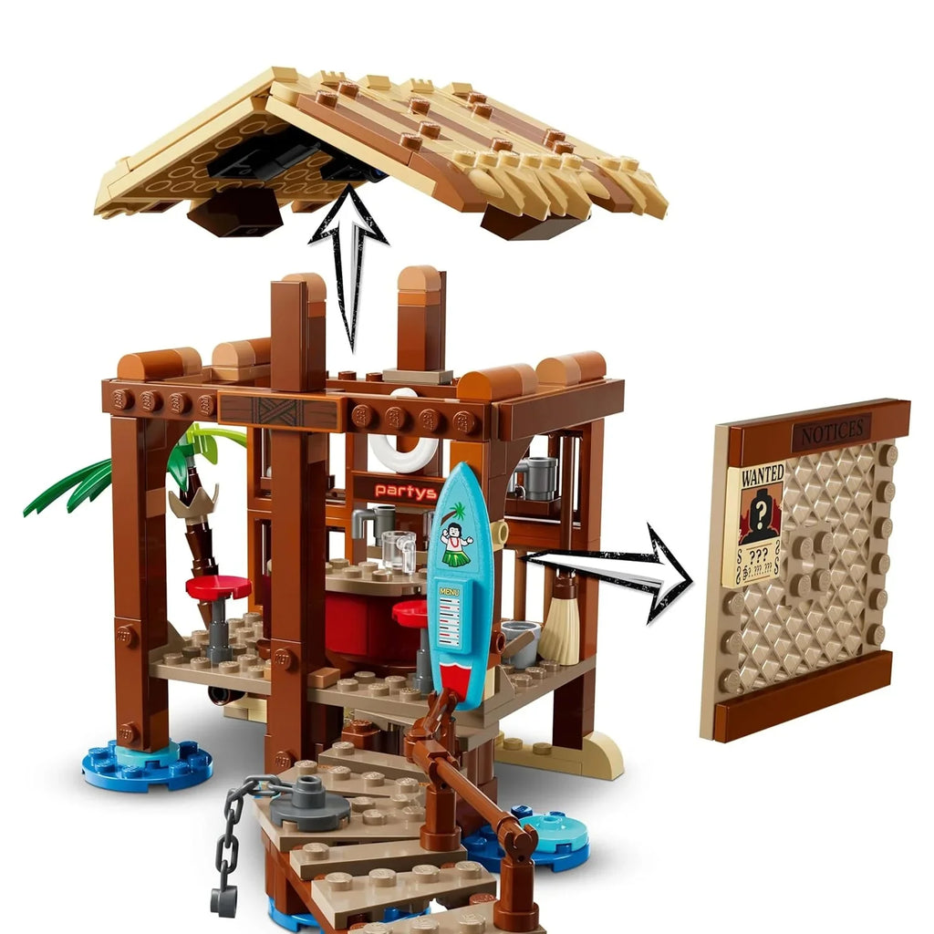 LEGO One Piece Windmill Village Adventure Hut – Pirate Building Set for Ages 8+ - Naivri