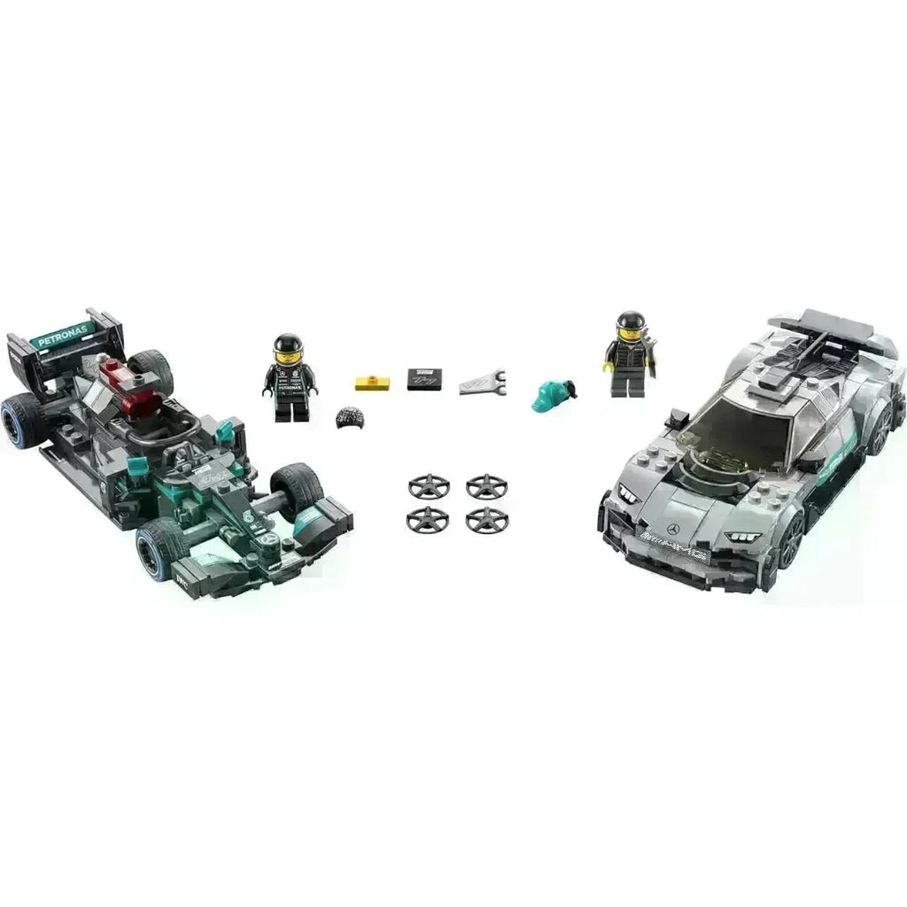 Lego Speed Champions 76909 Mercedes-AMG F1 W12 E Performance & Mercedes-AMG Project One - Naivri
