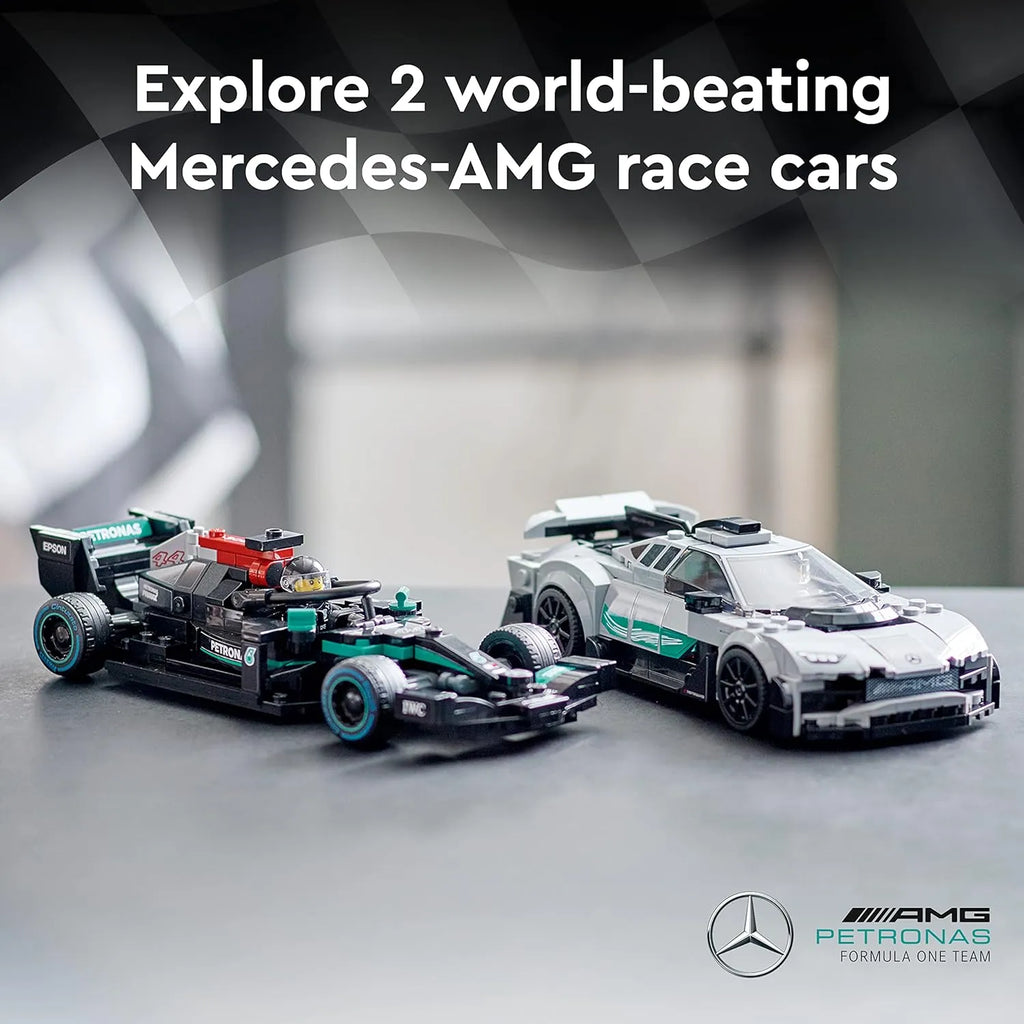 Lego Speed Champions 76909 Mercedes-AMG F1 W12 E Performance & Mercedes-AMG Project One - Naivri