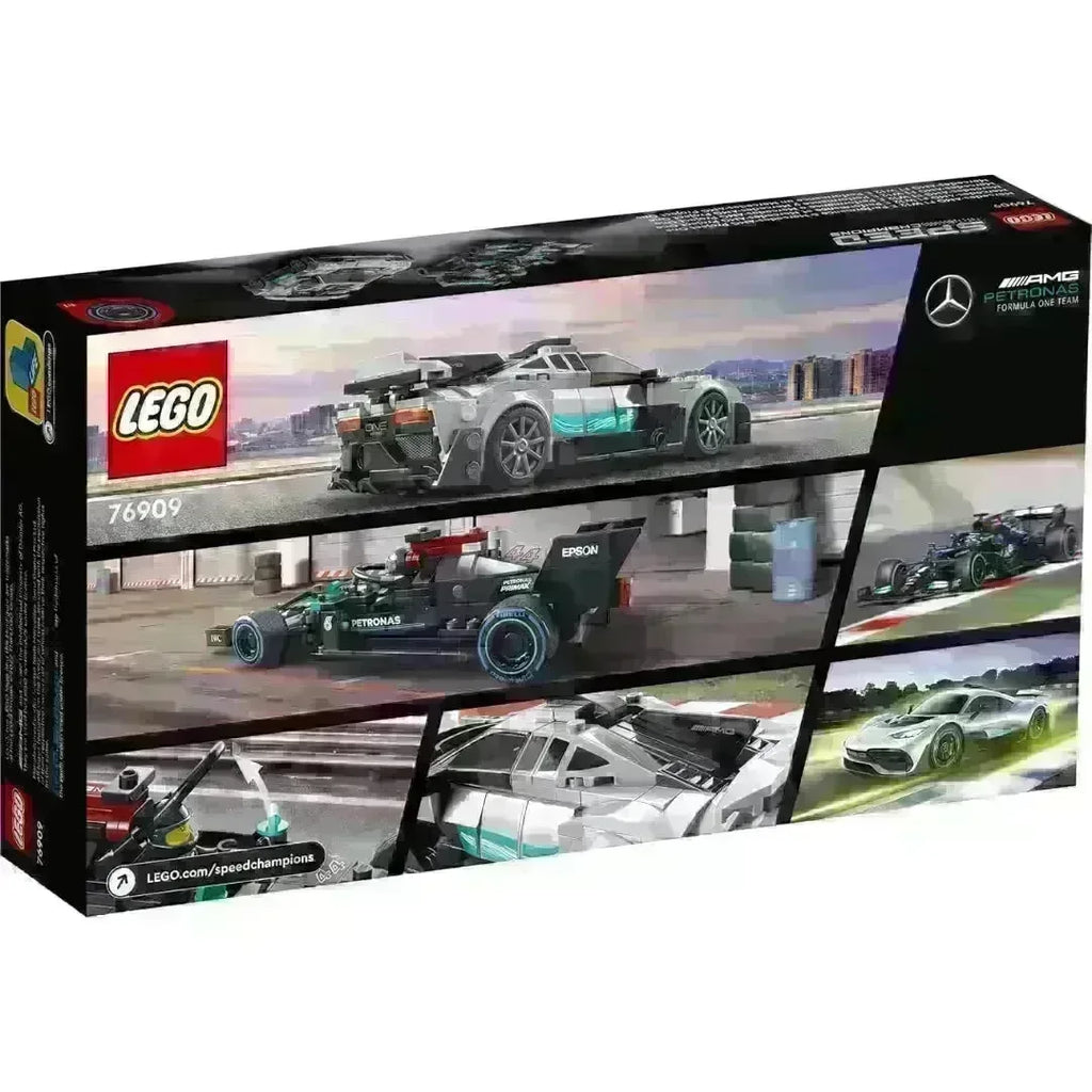 Lego Speed Champions 76909 Mercedes-AMG F1 W12 E Performance & Mercedes-AMG Project One - Naivri