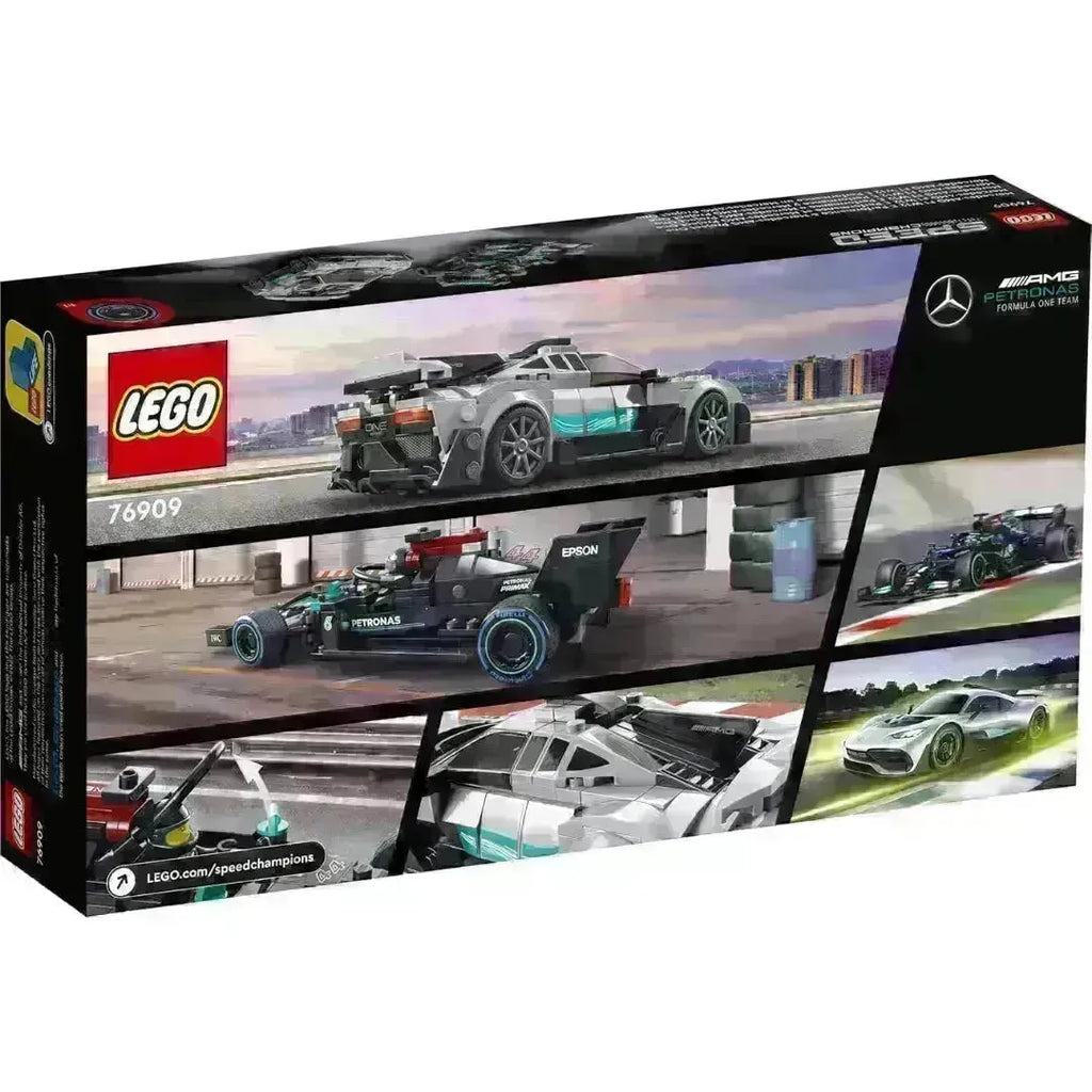 Lego Speed Champions 76909 Mercedes-AMG F1 W12 E Performance & Mercedes-AMG Project One - Naivri