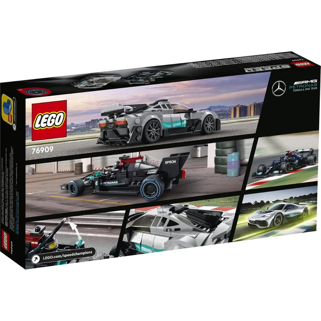 Lego Speed Champions 76909 Mercedes-AMG F1 W12 E Performance & Mercedes-AMG Project One - Naivri