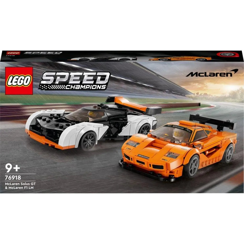 Lego Speed Champions 76918 McLaren Solus GT & McLaren F1 LM - Naivri