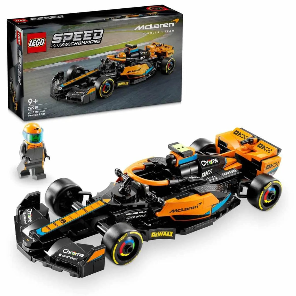 Lego Speed Champions 76919 2023 McLaren Formula 1 Race Car - Naivri