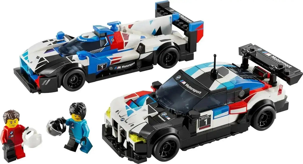 LEGO Speed Champions 76922 BMW M4 GT3 & BMW M Hybrid V8 Race Cars | Premium Building Blocks Toy Set for Kids 9+ & Car Model Collectors - Naivri