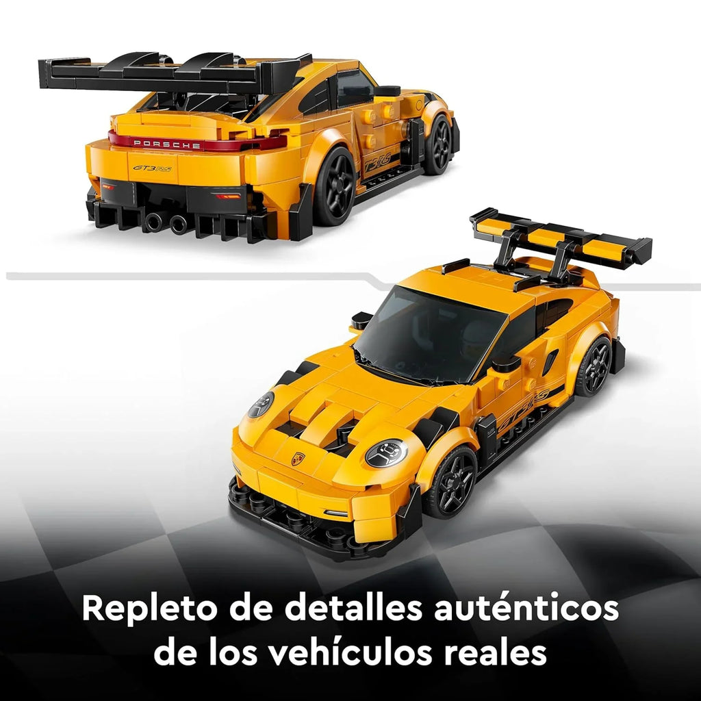 LEGO Speed Champions 77239 Porsche 911 GT3 RS – Super Car Model for Kids 9+ & Collectors - Naivri
