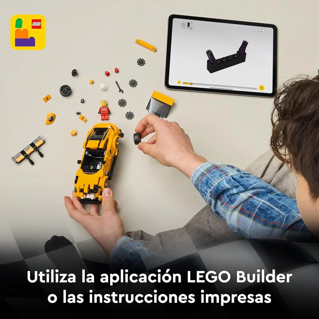 LEGO Speed Champions 77239 Porsche 911 GT3 RS – Super Car Model for Kids 9+ & Collectors - Naivri