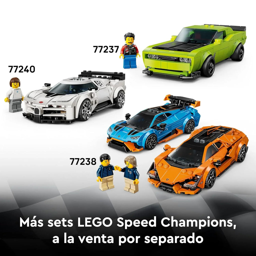 LEGO Speed Champions 77239 Porsche 911 GT3 RS – Super Car Model for Kids 9+ & Collectors - Naivri