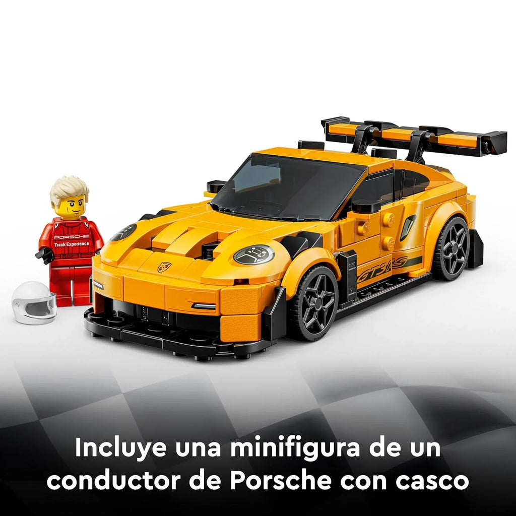 LEGO Speed Champions 77239 Porsche 911 GT3 RS – Super Car Model for Kids 9+ & Collectors - Naivri