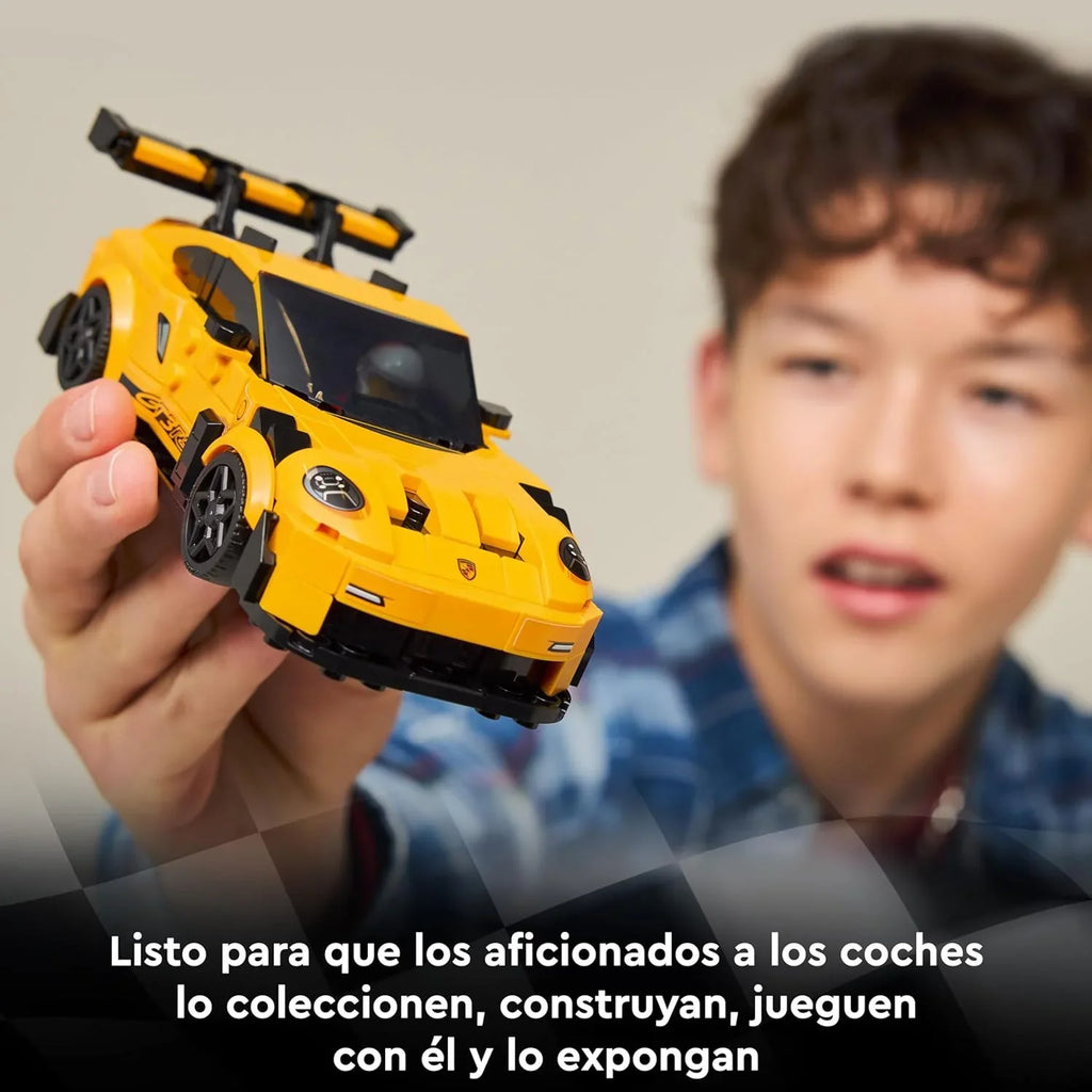LEGO Speed Champions 77239 Porsche 911 GT3 RS – Super Car Model for Kids 9+ & Collectors - Naivri