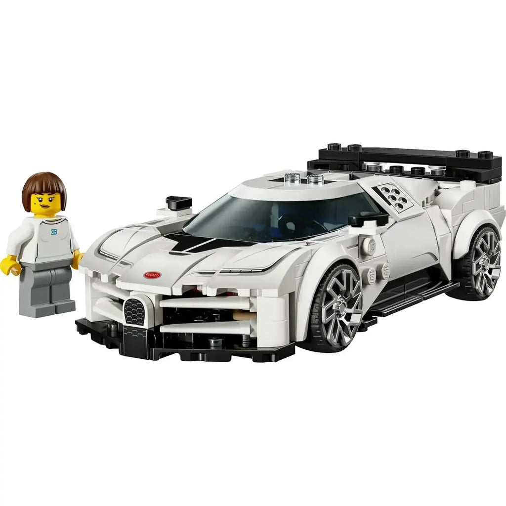 LEGO Speed Champions 77240 Bugatti Centodieci – Hyper Sports Car Model for Kids 9+ & Collectors - Naivri