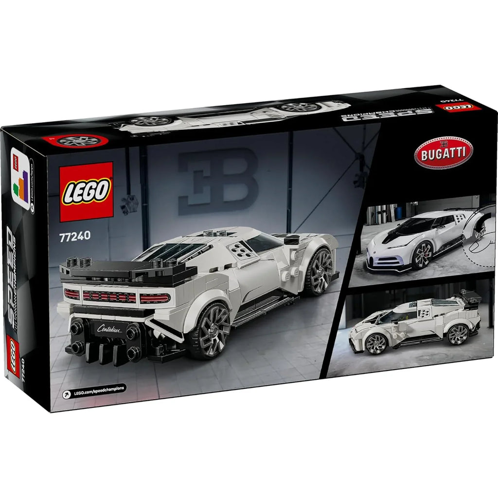 LEGO Speed Champions 77240 Bugatti Centodieci – Hyper Sports Car Model for Kids 9+ & Collectors - Naivri