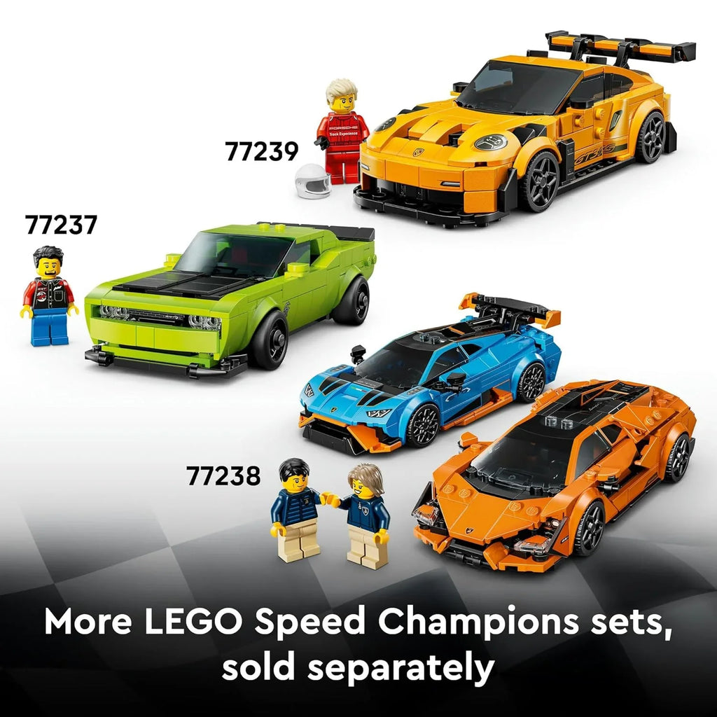 LEGO Speed Champions 77240 Bugatti Centodieci – Hyper Sports Car Model for Kids 9+ & Collectors - Naivri