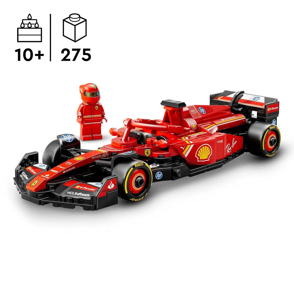 LEGO Speed Champions 77242 Ferrari SF-24 F1® Race Car Building Set | 2024 Ferrari Formula 1 Toy for Ages 10+ - Naivri