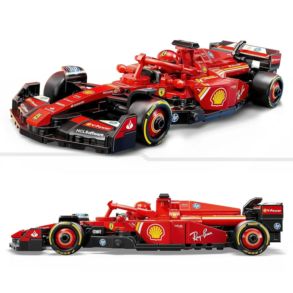 LEGO Speed Champions 77242 Ferrari SF-24 F1® Race Car Building Set | 2024 Ferrari Formula 1 Toy for Ages 10+ - Naivri